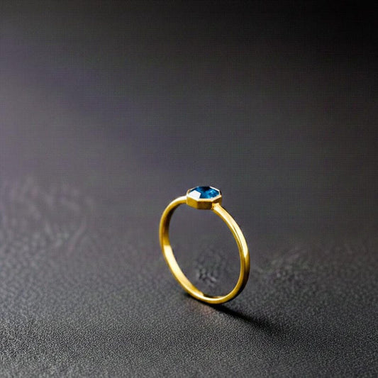 Handmade Floral Vine CZ Ring Gold Plated 925 Sterling Silver | Nature Inspired Pink Green Stone Ring | Valentine Gift for Her devikagemstone