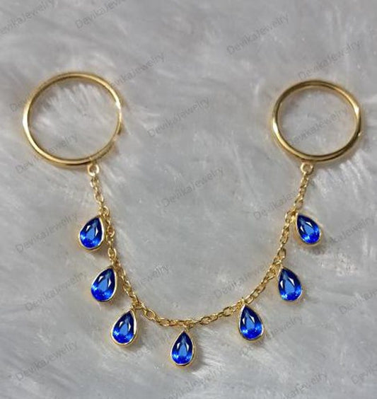 Heart Pink Sapphire Proposal Ring in 14K Yellow Gold – Love Band for Couples & Anniversaries