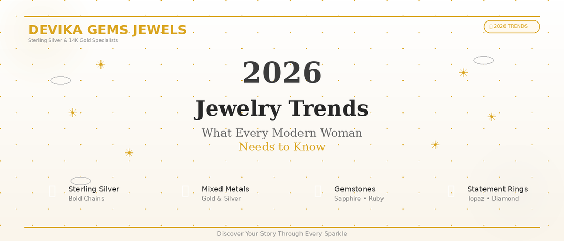 2026 Jewelry Trends: What Every Modern Woman Needs to Know | Devika Gems Jewels