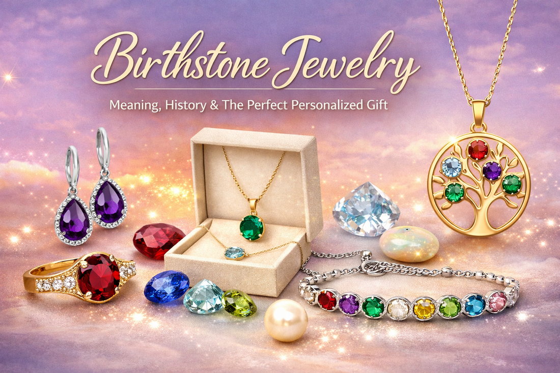 Birthstone Jewelry: Meaning, History &amp; Why It’s a Perfect Personalized Gift