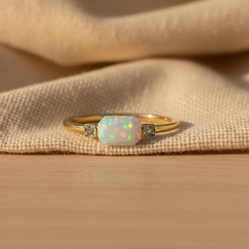 Butterfly Emerald CZ 925 Sterling Silver Gold Plated Adjustable 5