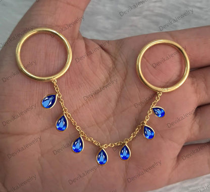 Heart Pink Sapphire Proposal Ring in 14K Yellow Gold – Love Band for Couples & Anniversaries